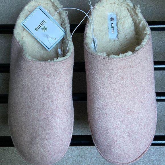 SUSINA Women Aspyn Wool Plush Slippers - BRAND NEW - Picture 2 of 7